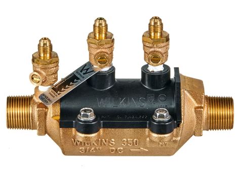 Zurn Wilkins 350 Series Double Check Valve Backflow Preventer (Device ...