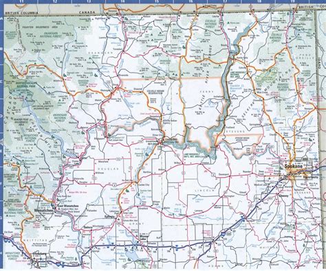 Detailed Map Of Western Washington