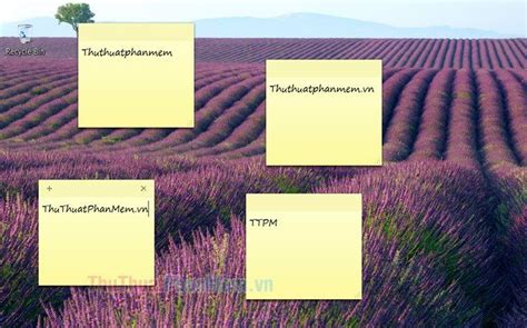 Cách tạo Sticky Note (ghi chú) trên màn hình Desktop Win 7 - Trung Tâm ...
