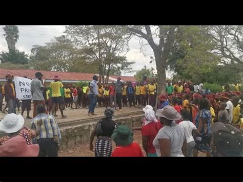 St Faiths High School massive demonstration against Anglican Bishop ...