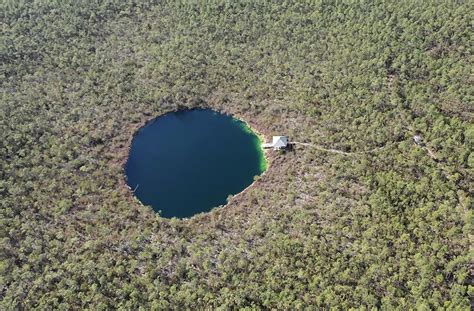 This Island in The Bahamas Is the Blue Hole Capital of the World