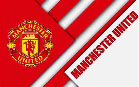 Download Soccer Logo Manchester United F.C. Sports 4k Ultra HD Wallpaper