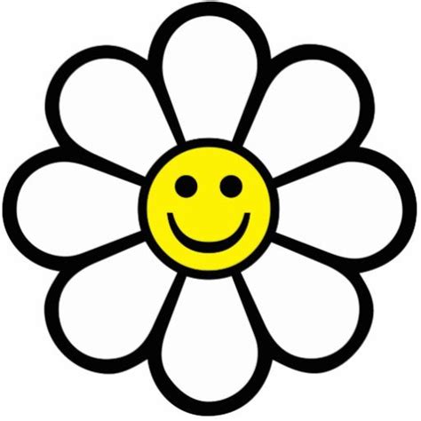 Smiley Daisy Photo Cutouts at Zazzle. - ClipArt Best - ClipArt Best ...