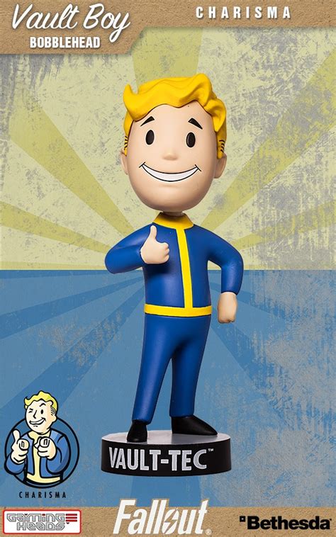 Fallout® 4: Vault Boy 111 Bobbleheads - Series Two: Charisma | Gaming Heads