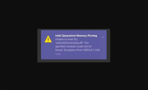 How to fix Intel Optane Memory Pinning Error in Windows 10 - MSPoweruser