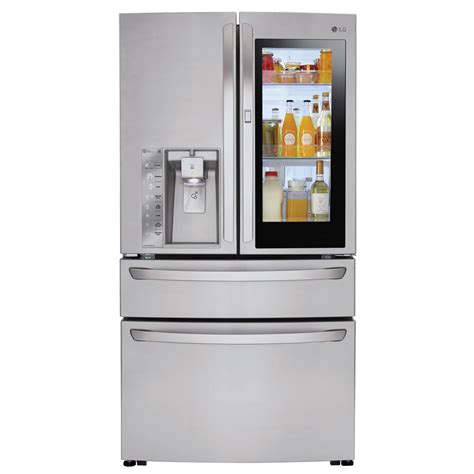 LG LMXS30796S 30 cu. ft. 4-Door French Door Smart Refrigerator with ...