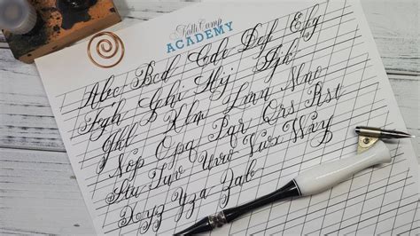 Copperplate Calligraphy With a Modern Twist pt. 2: Majuscules