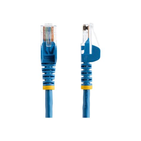 StarTech.com Cat5e Ethernet Cable50 ft - Blue - Patch Cable - Snagless ...