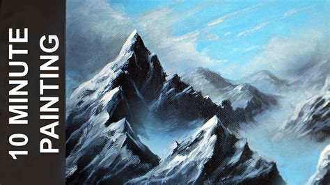 Acrylic Painting Mountains - BEST PAINTING