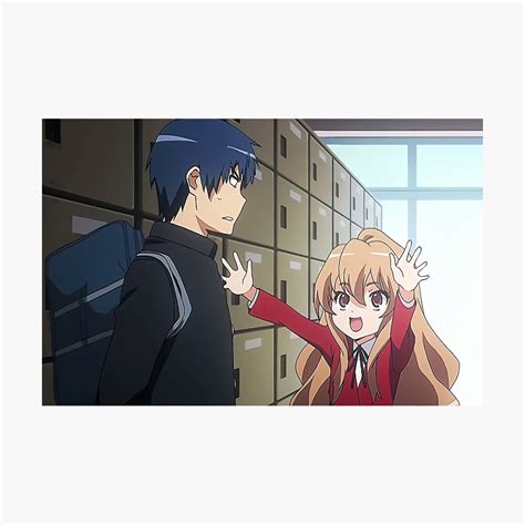 Couple Taiga Ryuji Fall In Love Japanese Romantic Anime Toradora Cover ...