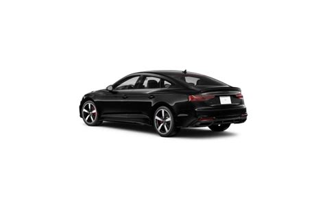 2023 Audi A5 Sportback in Mythos Black Metallic from $0 monthly