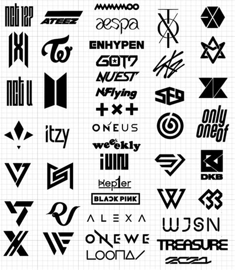 Kpop Logo Decal Small free U.S. Shipping Lightstick - Etsy Canada