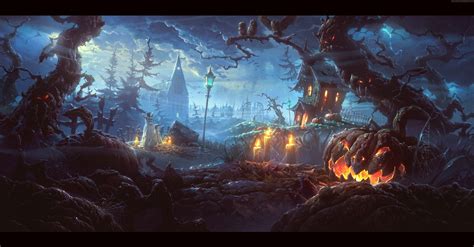 Halloween Town Wallpapers - Wallpaper Cave