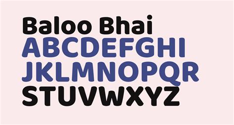 Baloo Bhai free Font - What Font Is