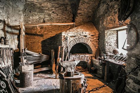 Medieval Blacksmith Shop Photograph by Lisa Lemmons-Powers - Pixels