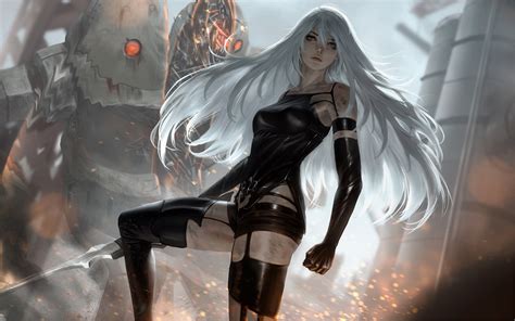 NieR Automata YoRHa Type A No 2 Wallpaper,HD Games Wallpapers,4k ...