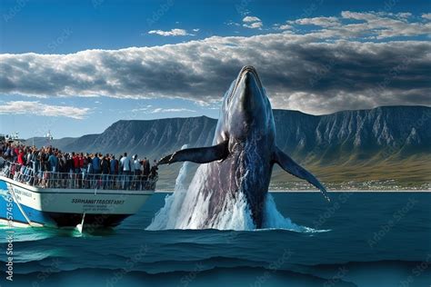 Hermanus Whale Watching Festival, South Africa Stock Illustration ...