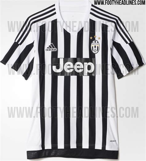 Adidas Juventus 15-16 Kits Released - Footy Headlines