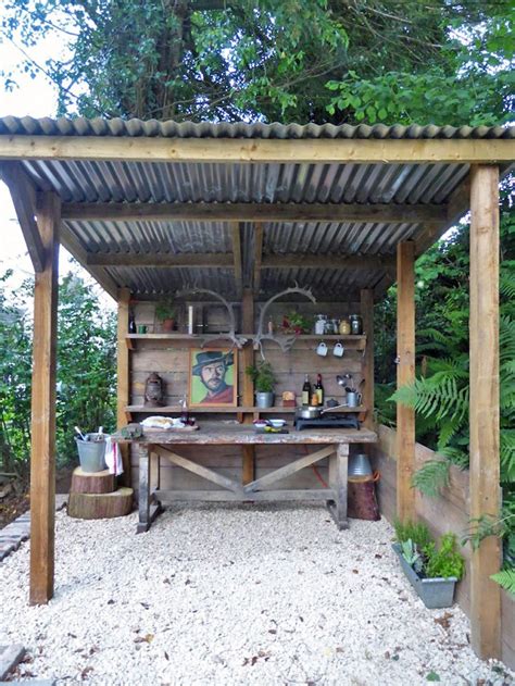 The ultimate garden or allotment shelter. I shall be making this with ...