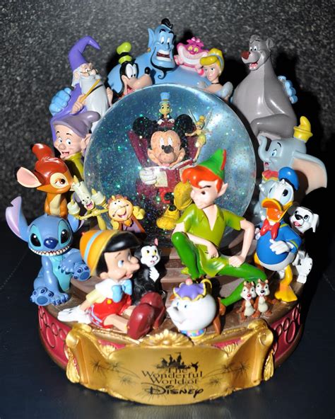 Disney Pixar Fanatics: Wonderful World Of Disney Snowglobe | Disney ...