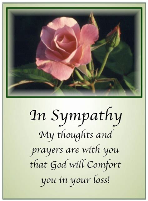 Printable Cards Sympathy For Death | Images and Photos finder