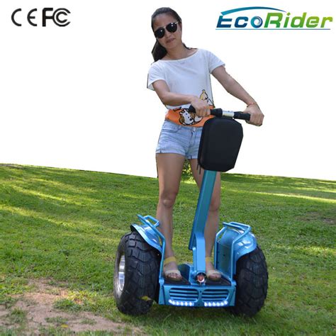 2 Wheeled Segway Electric Scooter Sensitive Turning For Short Distance ...