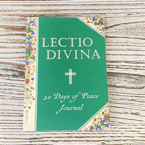 Catholic Prayer Journal | Lectio Divina: 30 Days of Peace Journal