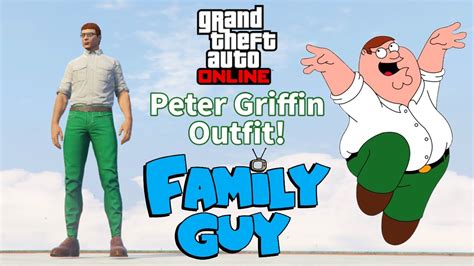 GTA 5 Online: How To Make Peter Griffin Outfit From Family Guy! - YouTube