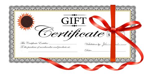 18 Gift Certificate Templates - Excel PDF Formats