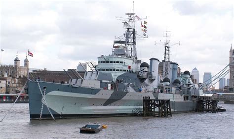 HMS Belfast - The Museum Ship On The Thames