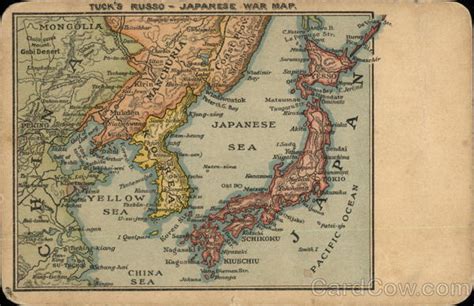 Russo-Japanese War Map Maps