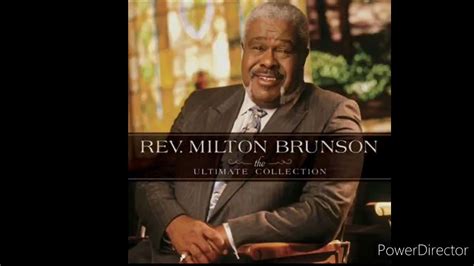 Rev. Milton Brunson-Safe In His Arms - YouTube