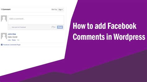 How to add Facebook Comments in Wordpress - Aitechtonic