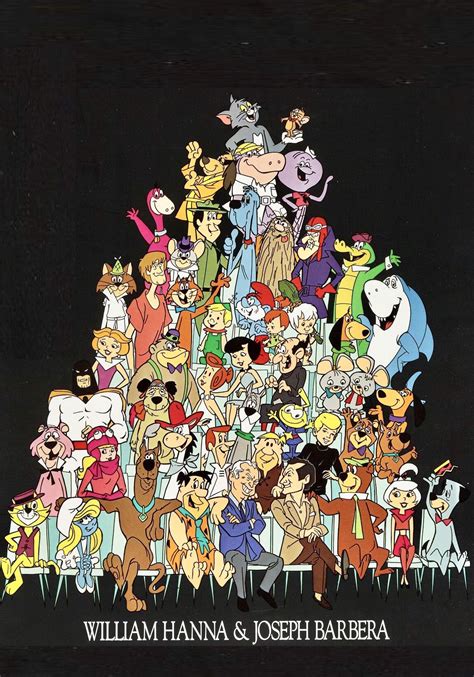 William Hanna-Joseph Barbera and their Cartoon Characters | Vintage ...