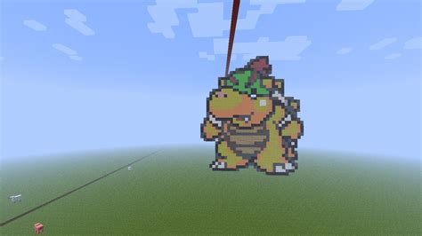 Baby Bowser - Minecraft Pixel Art! Fan Art (32239000) - Fanpop