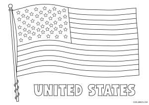 Coloriages - Drapeau Américain - Coloriages Gratuits à Imprimer