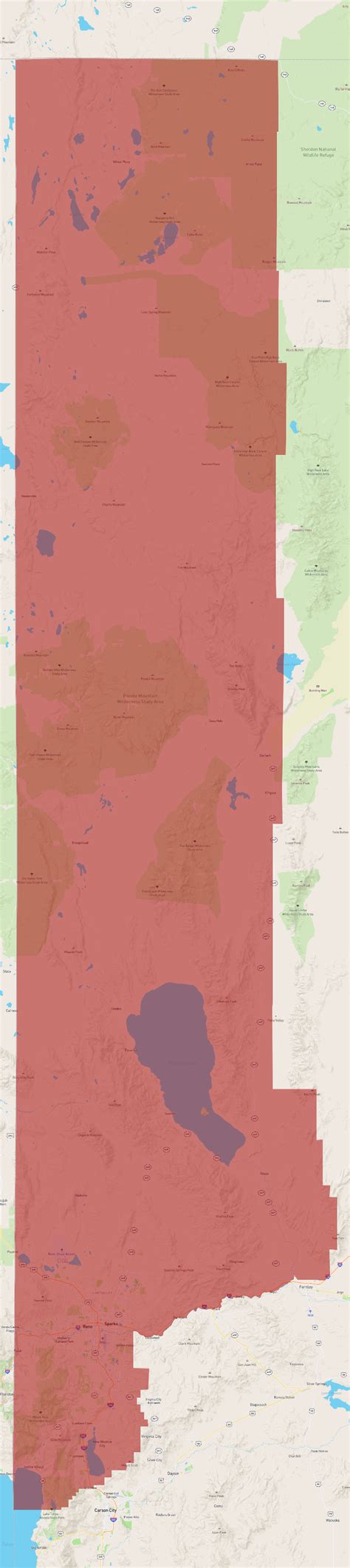 Nevada Washoe County - AtlasBig.com