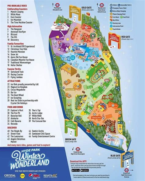 Hyde Park Winter Wonderland 2022 Map Released!