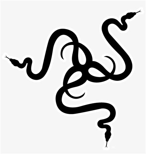 Razer Logo Black And White PNG Image | Transparent PNG Free Download on ...