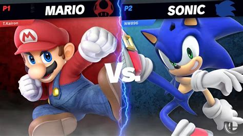 Mario VS Sonic | Super Smash Bros. Ultimate - YouTube