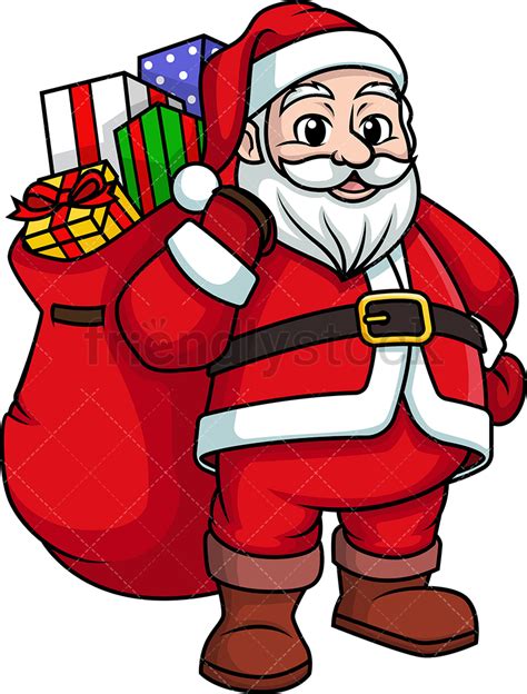 Santa Claus Drawing For Kids | Free download on ClipArtMag