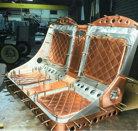 Pin by Tom Keating on Metal work | Bomber seats, Automotive upholstery ...