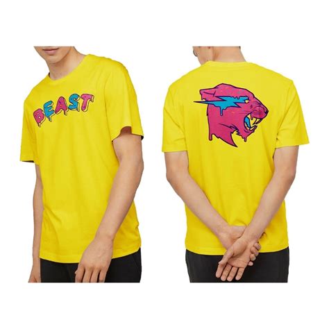 Frosted Beast Tshirt Mr Beast Yum Yum Mr Beast Merch Mrbeast Tee V2 ...