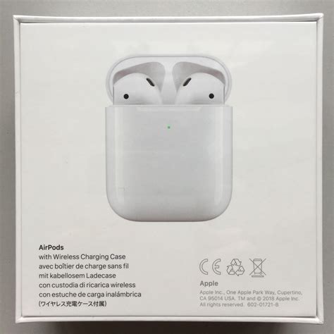 🆕Apple AirPods 2 Wireless Charging Case 2019 Version 2nd Second ...