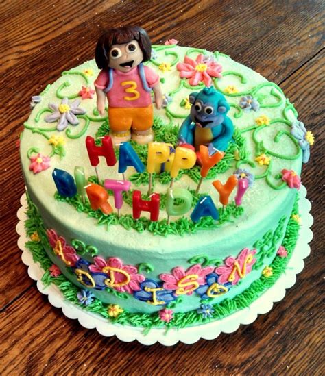 Slashcasual: Dora The Explorer Birthday Cakes