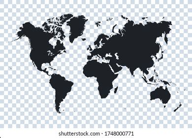 Vector World Map Illustration Australia Asia Stock Vector (Royalty Free ...