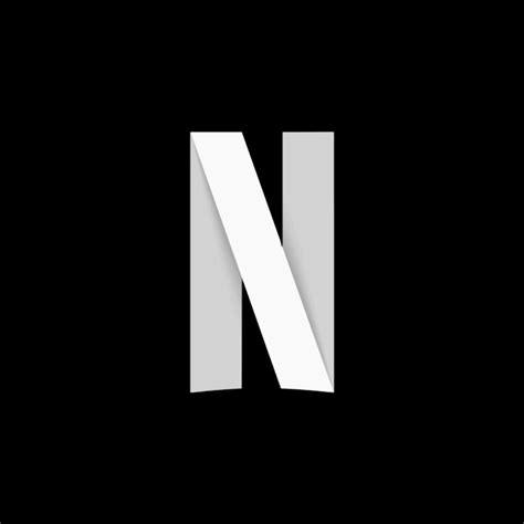 Netflix black icon | Android app icon, App store icon, Mobile app icon