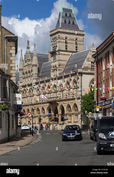 Guildhall Northampton Town Centre Stock Photo - Alamy