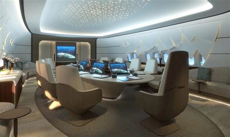 Cool: Lufthansa Technik Shows Off Boeing 777X Business Jet Interior Concept