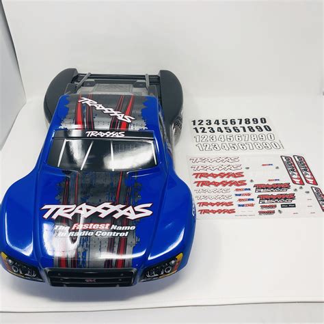 Traxxas Slash 2WD VXL 4X4 Blue w On Board Audio Speakers - Body Shell ...